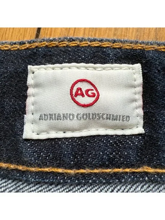 AG Adriano Goldschmied Size 36R Dark Blue Wash The Nomad Modern Slim Denim Jeans - Picture 4 of 15